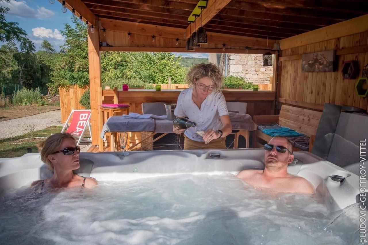 Le Nid D'Alex Spa , Rando Et Table D'Hote Autigny-la-Tour Bagian luar foto